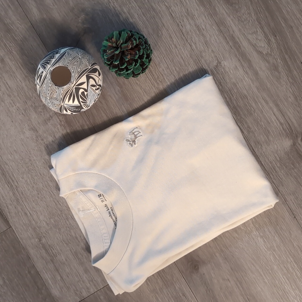 Abercrombie Kids Cream Short Sleeve Tee